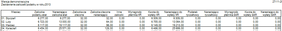 zaliczki podatku_podglad_wydruku